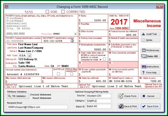 Efile 1099 Forms Quickbooks Efile 1099 Forms Quickbooks