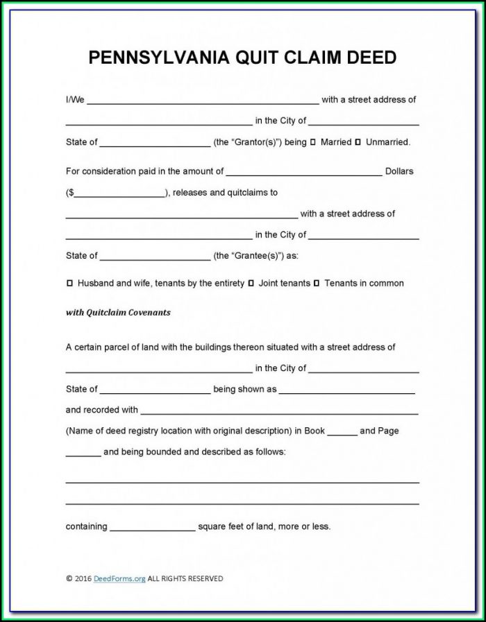 Florida Quit Claim Deed Form Palm Beach County Florida Quit Claim Deed Form Palm Beach County