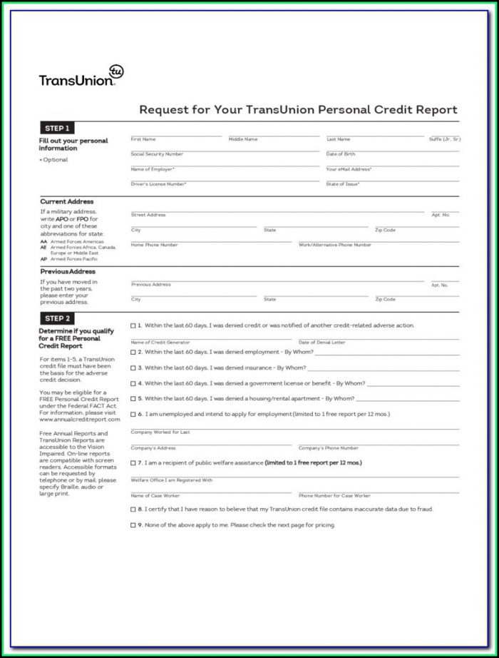 Free Credit Report Dispute Forms Free Credit Report Dispute Forms