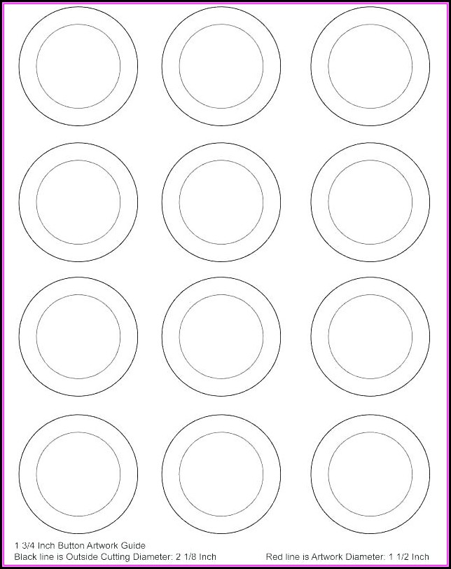 2 Inch Circle Label Template 2 Inch Circle Label Template