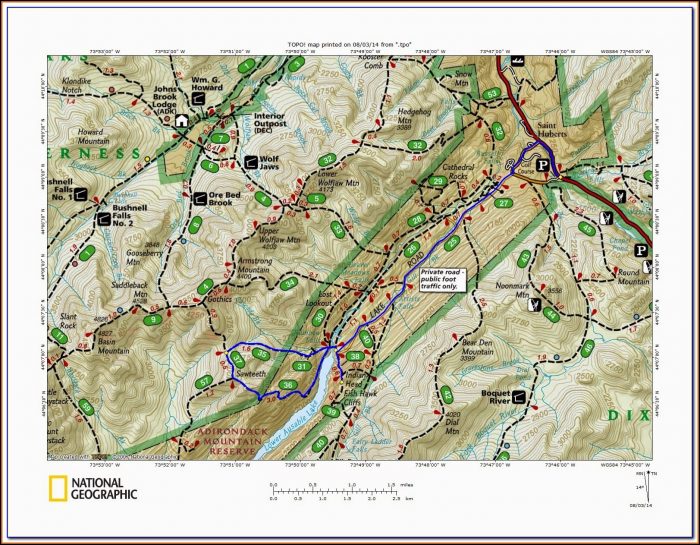 Adirondack Snowmobile Trail Maps Adirondack Snowmobile Trail Maps