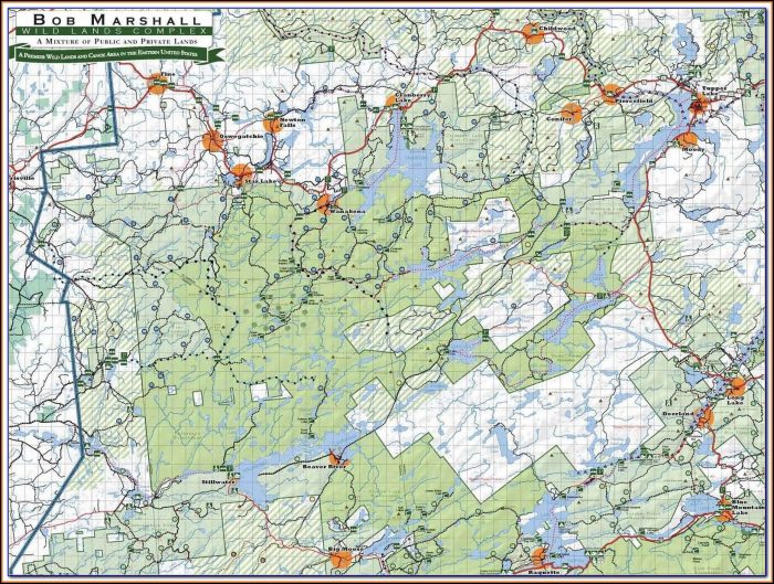 Adirondack Trail Maps High Peaks Adirondack Trail Maps High Peaks