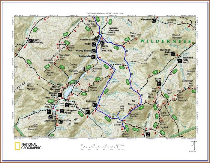Adirondack Trail Maps Pdf Adirondack Trail Maps Pdf