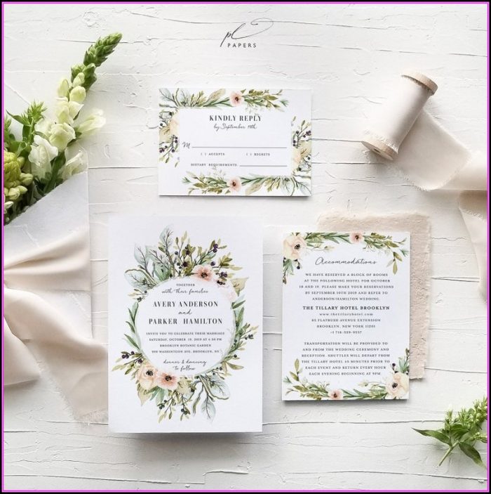 Avery Wedding Invitation Templates Avery Wedding Invitation Templates