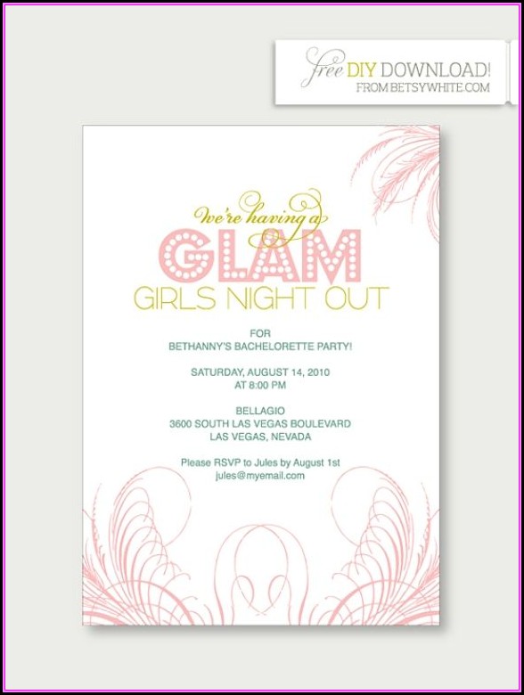 Bachelorette Invitation Templates Free Download Bachelorette Invitation Templates Free Download