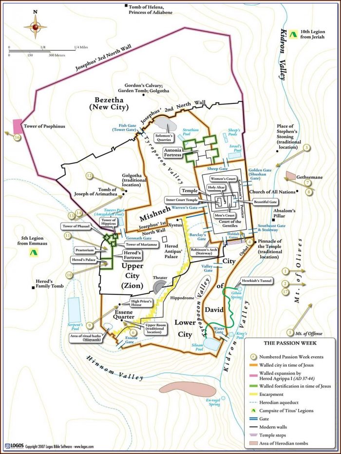 Bible Map Of Nazareth To Jerusalem Bible Map Of Nazareth To Jerusalem