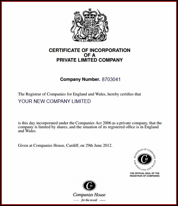 Company Share Certificate Template Uk Company Share Certificate Template Uk