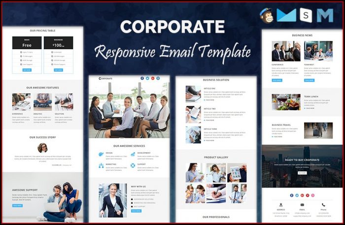 Corporate Newsletter Template Corporate Newsletter Template