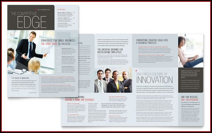 Corporate Newsletter Template Design Corporate Newsletter Template Design
