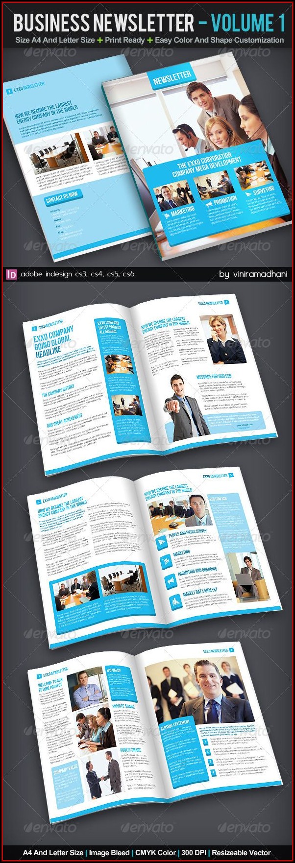 Corporate Newsletter Templates Ppt Corporate Newsletter Templates Ppt