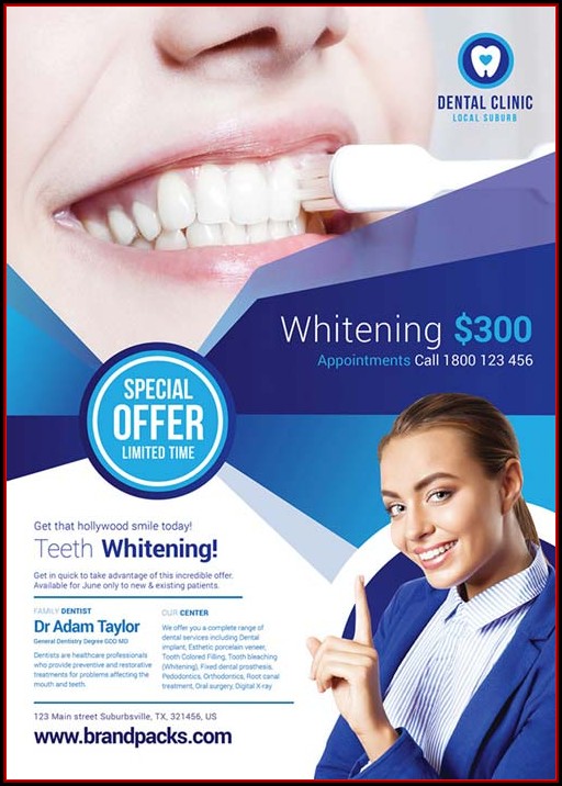 Dental Clinic Flyer Templates Free Dental Clinic Flyer Templates Free