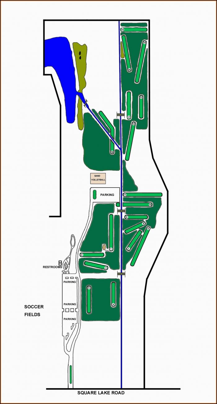 Disc Golf Courses In Michigan Map Disc Golf Courses In Michigan Map