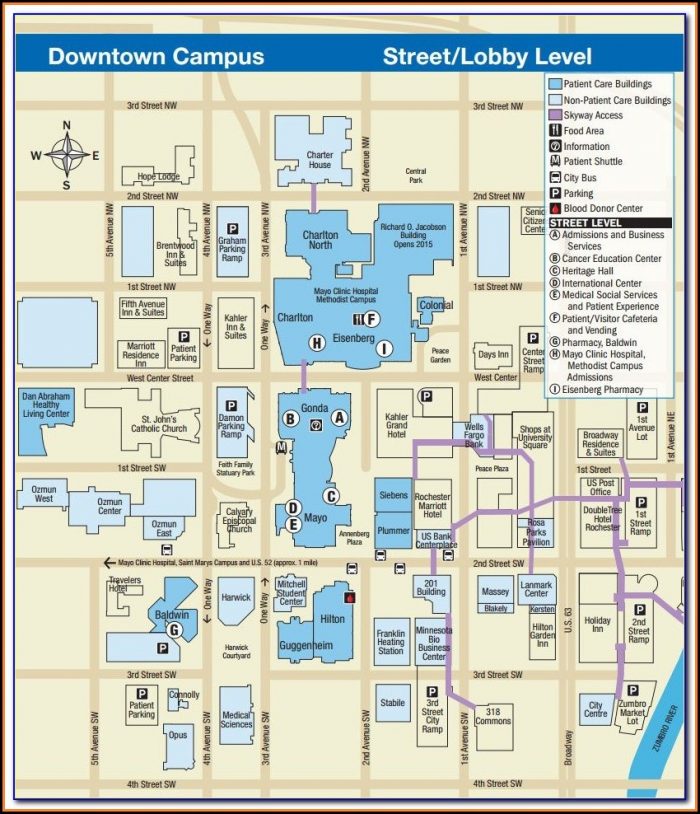 Downtown Rochester Mn Hotel Map Downtown Rochester Mn Hotel Map