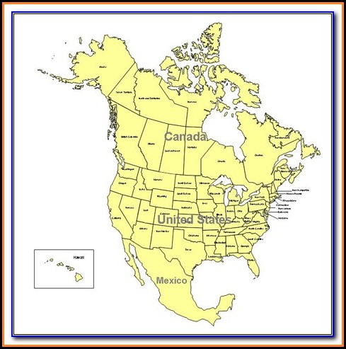 Free Editable North America Map For Powerpoint Free Editable North America Map For Powerpoint