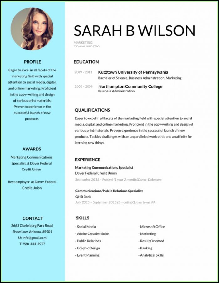 Free Editable Resume Template Pdf Free Editable Resume Template Pdf