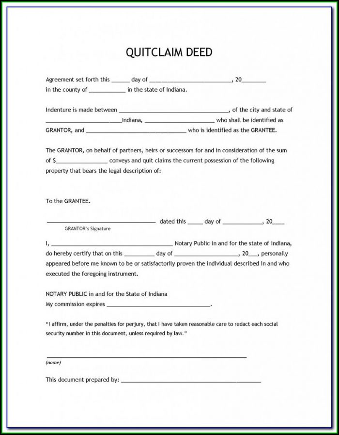 Free Printable Quit Claim Deed Form Georgia Free Printable Quit Claim Deed Form Georgia