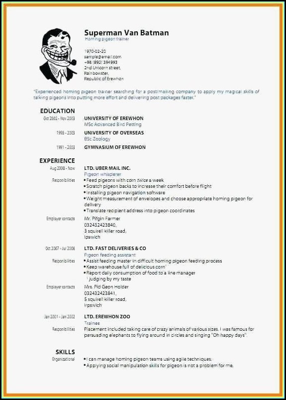 Free Resume Builder Free Print Free Resume Builder Free Print