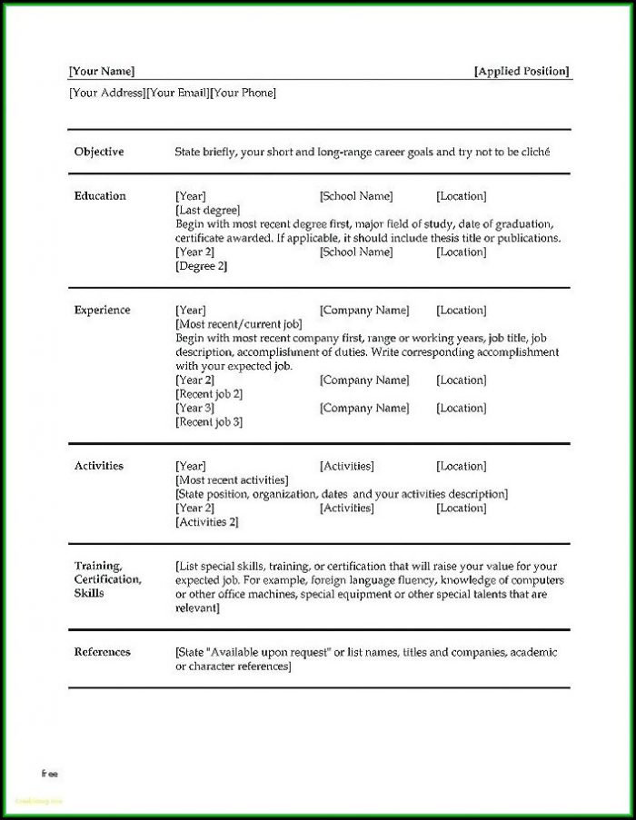 Free Standard Last Will And Testament Form Free Standard Last Will And Testament Form
