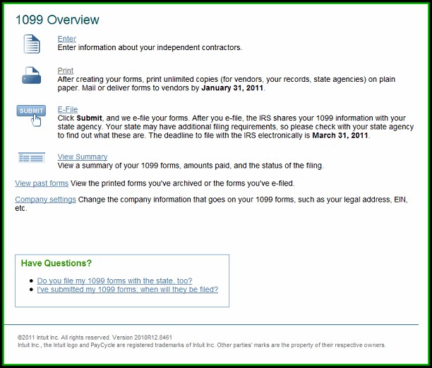 How To Create 1099 Misc Forms And File Online With The Irs How To Create 1099 Misc Forms And File Online With The Irs