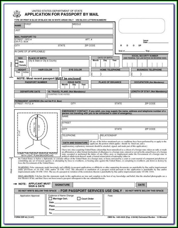 How To Renew Passport Online Application Form How To Renew Passport Online Application Form