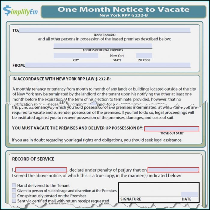 Nys Landlord Eviction Forms Nys Landlord Eviction Forms