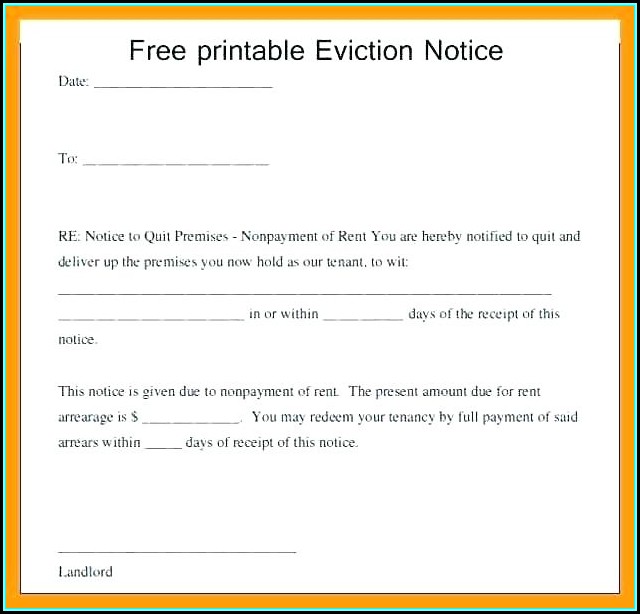 Ohio 30 Day Eviction Notice Form Free Ohio 30 Day Eviction Notice Form Free
