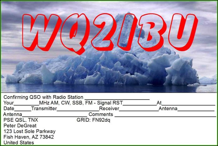 Qsl Card Template Microsoft Publisher Qsl Card Template Microsoft Publisher