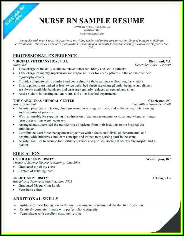 Registered Nurse Resume Template Australia Registered Nurse Resume Template Australia