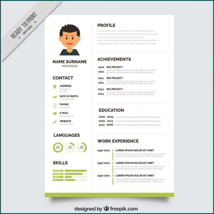 Resume Editable Templates Free Download Resume Editable Templates Free Download