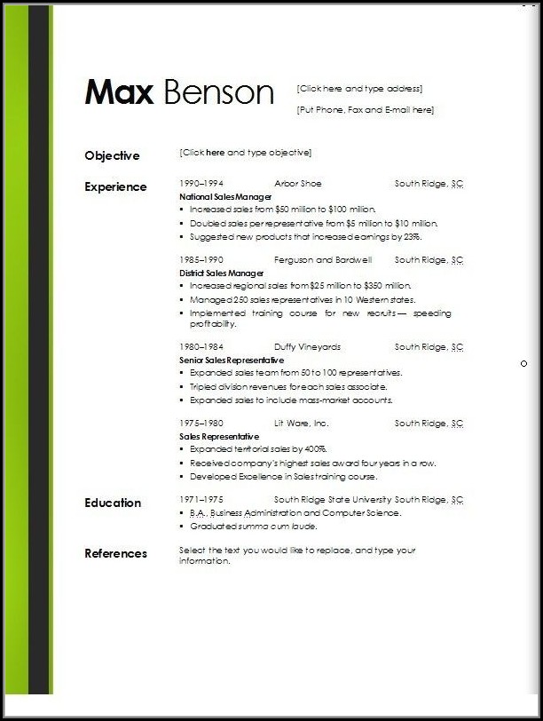Resume Template Online Free Printable Resume Template Online Free Printable