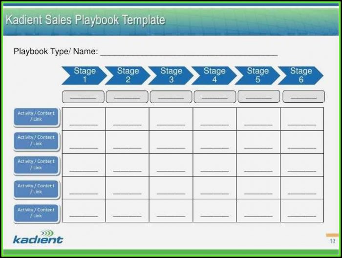 Sales Playbook Template Download Sales Playbook Template Download