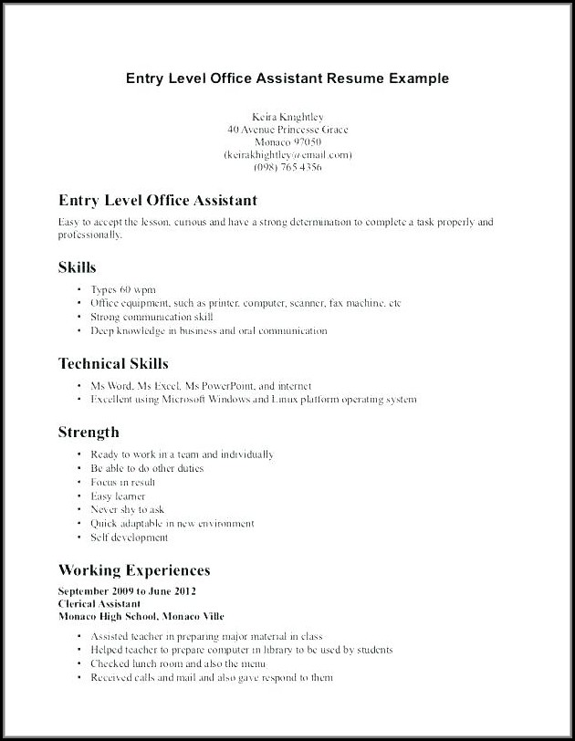 Samples Of Medical Office Assistant Resumes Samples Of Medical Office Assistant Resumes