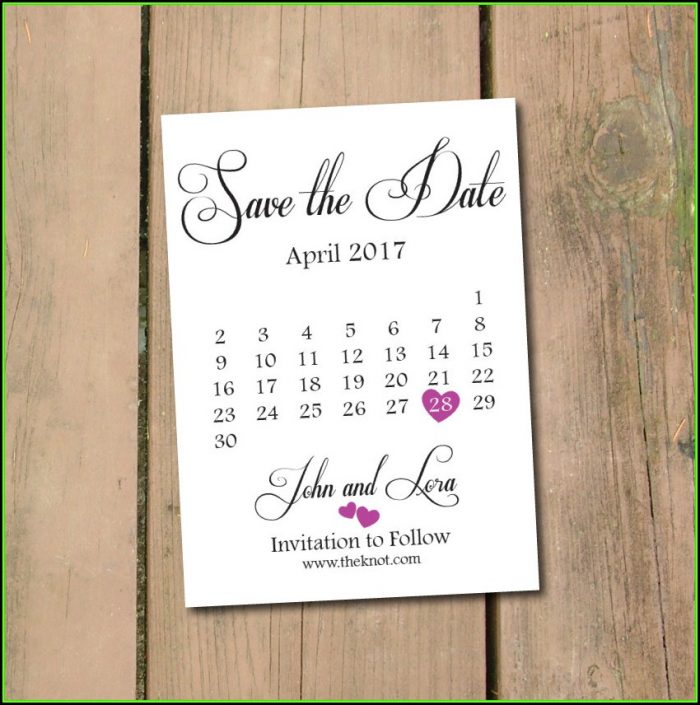 Save The Date Calendar Template 2017 Save The Date Calendar Template 2017