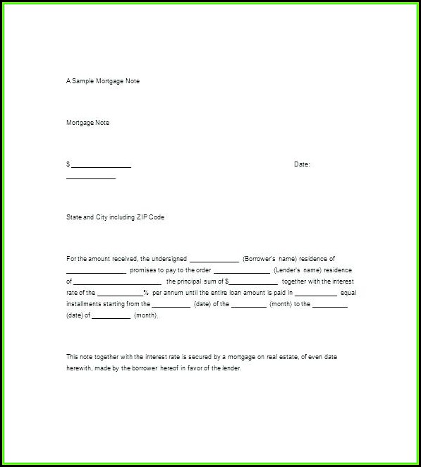 Secured Promissory Note Real Estate Template Secured Promissory Note Real Estate Template