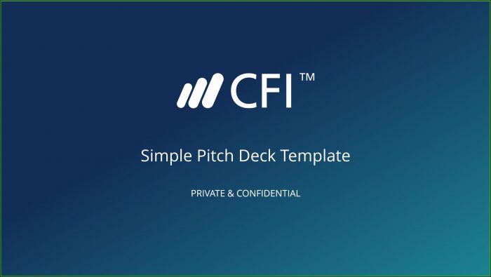 Startup Pitch Deck Template Free Download Startup Pitch Deck Template Free Download