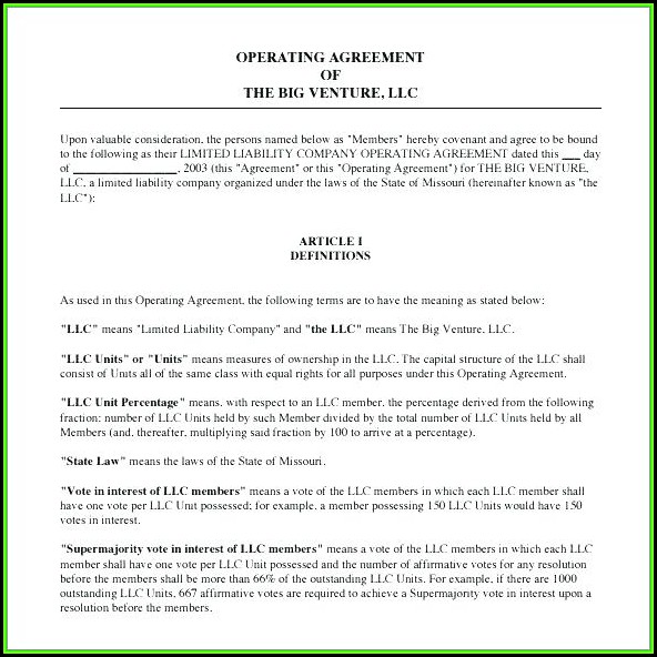 Team Operating Agreement Template Word Team Operating Agreement Template Word