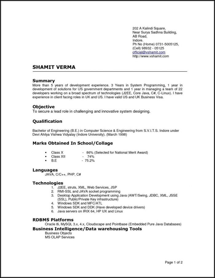 Truly Free Resume Templates Truly Free Resume Templates