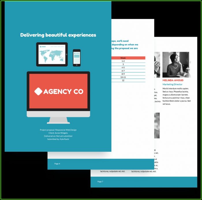 Web Design Proposal Template Free Web Design Proposal Template Free