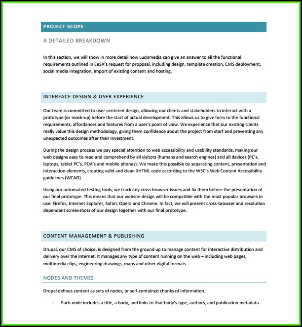 Web Design Proposal Template Pdf Web Design Proposal Template Pdf
