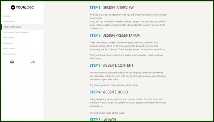 Web Design Proposal Templates Free Download Web Design Proposal Templates Free Download