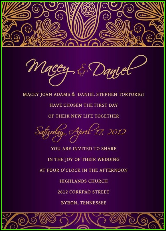 Wedding Invitation Templates Photoshop Wedding Invitation Templates Photoshop