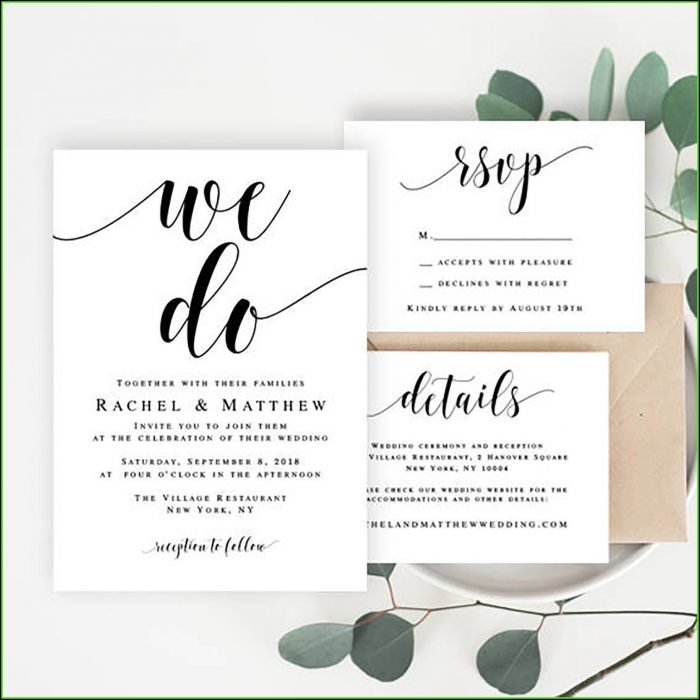 Wedding Invite Template Download Wedding Invite Template Download