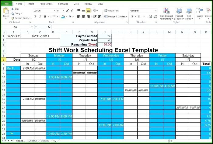 Yearly Employee Shift Schedule Template Excel Yearly Employee Shift Schedule Template Excel