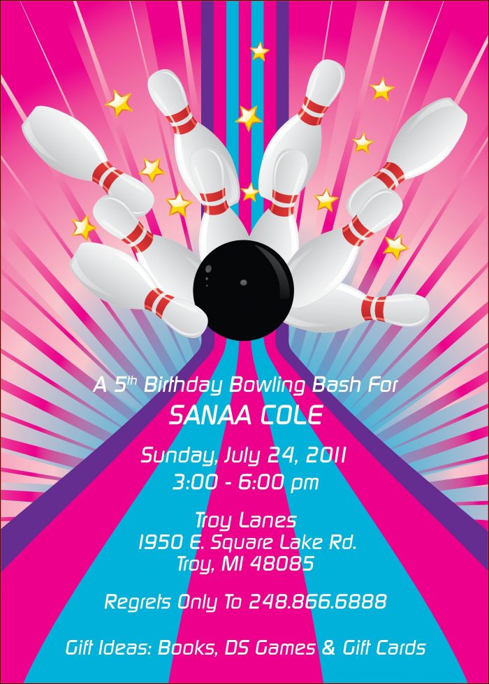 Bowling Pin Invitation Template Free Bowling Pin Invitation Template Free