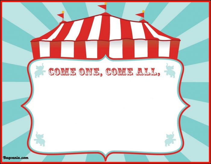 Carnival Invitation Template Free Download Carnival Invitation Template Free Download