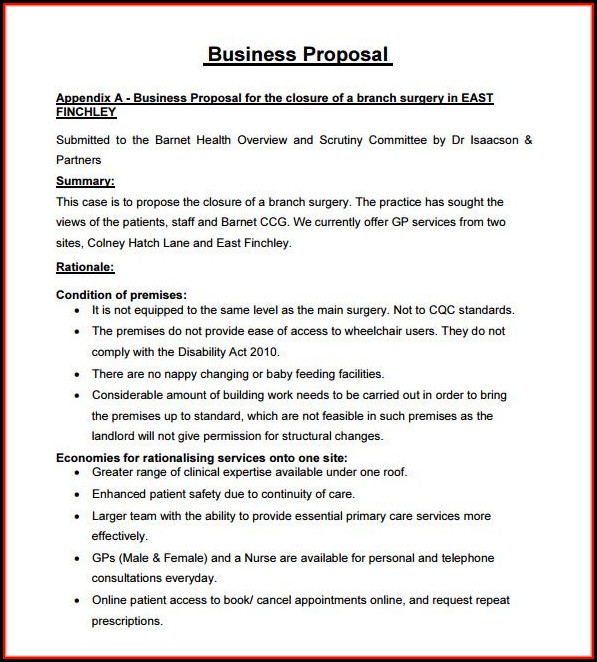 Catering Business Proposal Template Catering Business Proposal Template