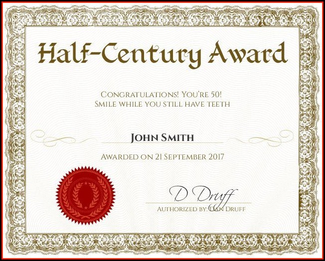 Certificate Maker Template Certificate Maker Template
