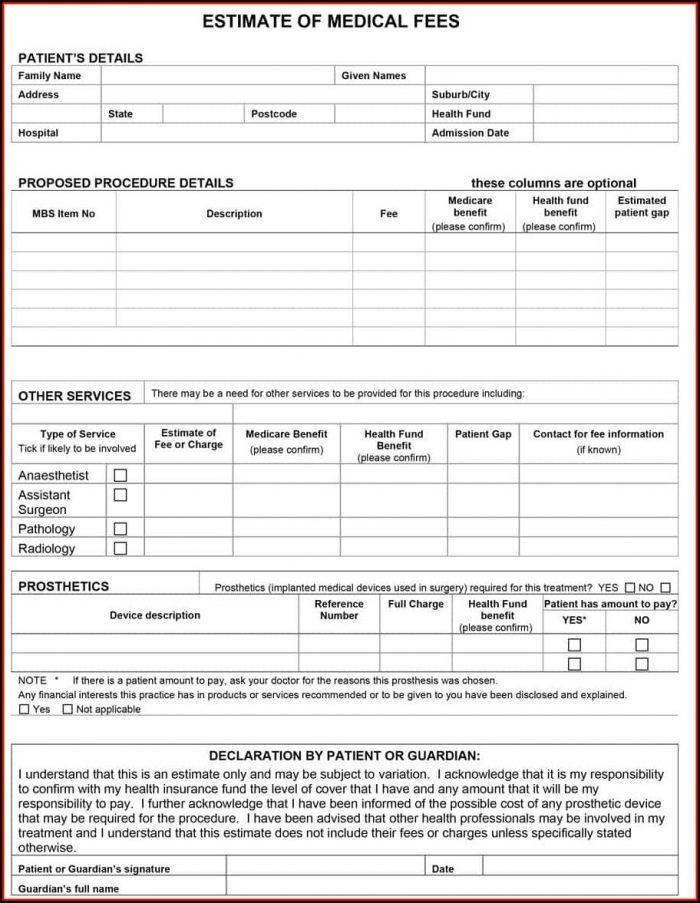 Cleaning Estimate Template Cleaning Estimate Template