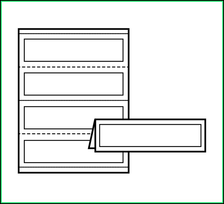 Double Sided Tent Card Template