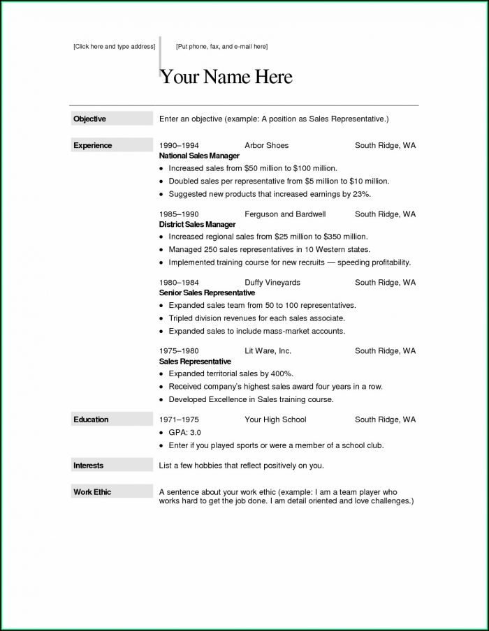 Download Free Resume Template For Mac Download Free Resume Template For Mac